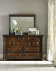 Leesburg - Dresser - Dark Brown