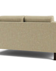 Stockten English Arm Loveseat with Casters