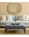Stockten English Arm Sofa with Casters