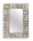Lathey - Teak Mirror - Woodtone