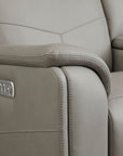 Vernon - Power Reclining Loveseat With Console, Power Headrests, Lumbar, Heat & Massage