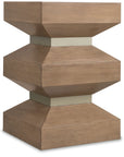 Sonnet - Square End Table - Dark Gray