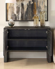 Bierk - 2 Door Cabinet - Dark Stain
