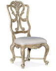Castella - Wood Back Side Chair Set of 2 - Beige / Light Brown