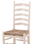 Bradley - Ladderback Side Chair - Beige / Light Brown