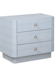 Newbury 3 Drawer Accent Nightstand