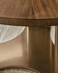 Eleana - Round Dining Table - Medium Wood