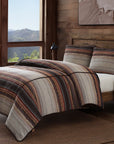 Estes - Twin Chenille Comforter Set Set of 2 - Copper