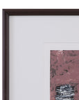 Dual Dichotomy Framed Print Set of 4 - Pink / Blue