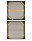 Characters - Abstract Art (Set of 2) - Black / Beige