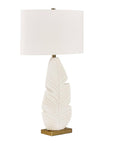 Palm Leaf - Table Lamp - White