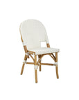 Jade - Side Chair Set of 2 - White / Light Brown
