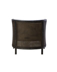 Montgomery - Cane Chair - Black / Beige