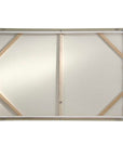 Rise - Framed Modern Canvas - Black / Brown / Orange / White