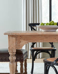 Percy - Wood Dining Table - Light Brown