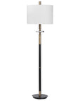 Maud - Floor Lamp - Aged Black