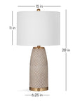 Becky - Table Lamp - Light Brown