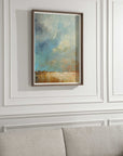 Vista Grande - Framed Desertscape Print - Dark Brown
