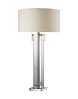 Monette - Tall Cylinder Lamp - Silver