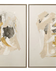 Spencer Framed Canvas Set of 2 - Beige