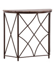 Madaline - Console - Dark Brown