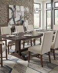Driftwood - Upholstered Side Chair Set of 2 - Beige / Worn Saddle