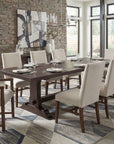 Driftwood - Upholstered Side Chair Set of 2 - Beige / Worn Saddle