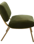 Knoll - Mid-Century Accent Chair - Green