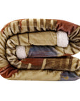 Campfire - Home On The Range Campfire Sherpa Throw 6 Per Carton - Multi Color