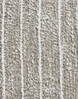 Involve - Outdoor Striped Pillow - Gray / White