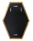Ankara - Brass Hexagon Mirror