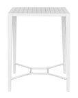 Montellano - Outdoor Bar Table - White