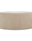 Khai - Rounded Plush Dining Bench - Brown