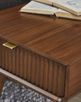 Ludwig - Occasional End Table - Dark Brown