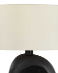 Peephole - Outdoor Bronze Table Lamp - Black