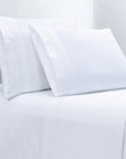 Border Embroidery - Twin Xl Sheet Set Set of 3 - White