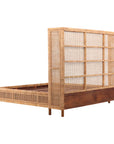 Positano - King Bed - Light Brown