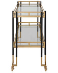 Kentmore - Modern Bar Cart - Gold