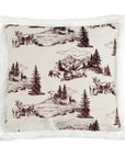 Campfire - White Pine Campfire Sherpa Pillow 6 Per Carton - Tan