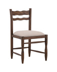Josephine - Side Chair (Set of 2) - Dark Brown / Beige