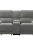 Hooper - Console Loveseat, Manual Recline