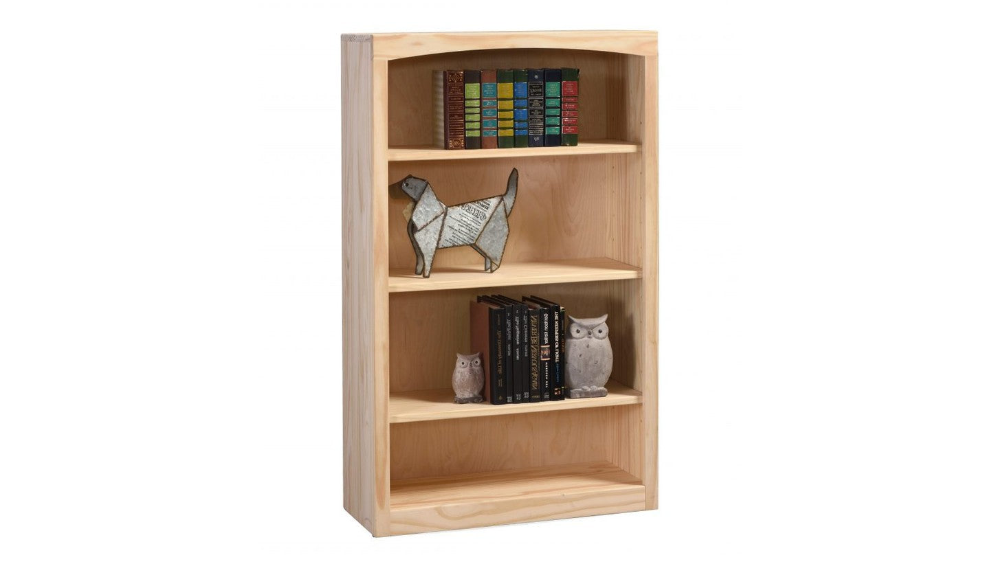 30" x 48" Pine Bookcase