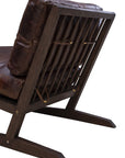 Lezlie - Occasional Chair - Dark Brown