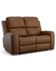 Linden - Power Reclining Loveseat With Power Headrests & Lumbar
