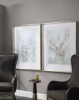 Ethos - Framed Abstract Print - Gold