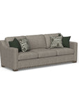 Milo - Fabric Sofa With Nailhead Trim