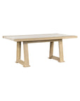 Trifecta - Dining Table - Driftwood Cerused Oak
