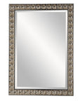 Silvio - Tiled Vanity Mirror - Gold