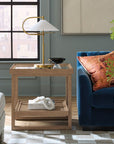 Sonnet - Rectangular End Table - Gray