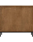Bottom Line - 2 Door Wood Cabinet - Woodtone